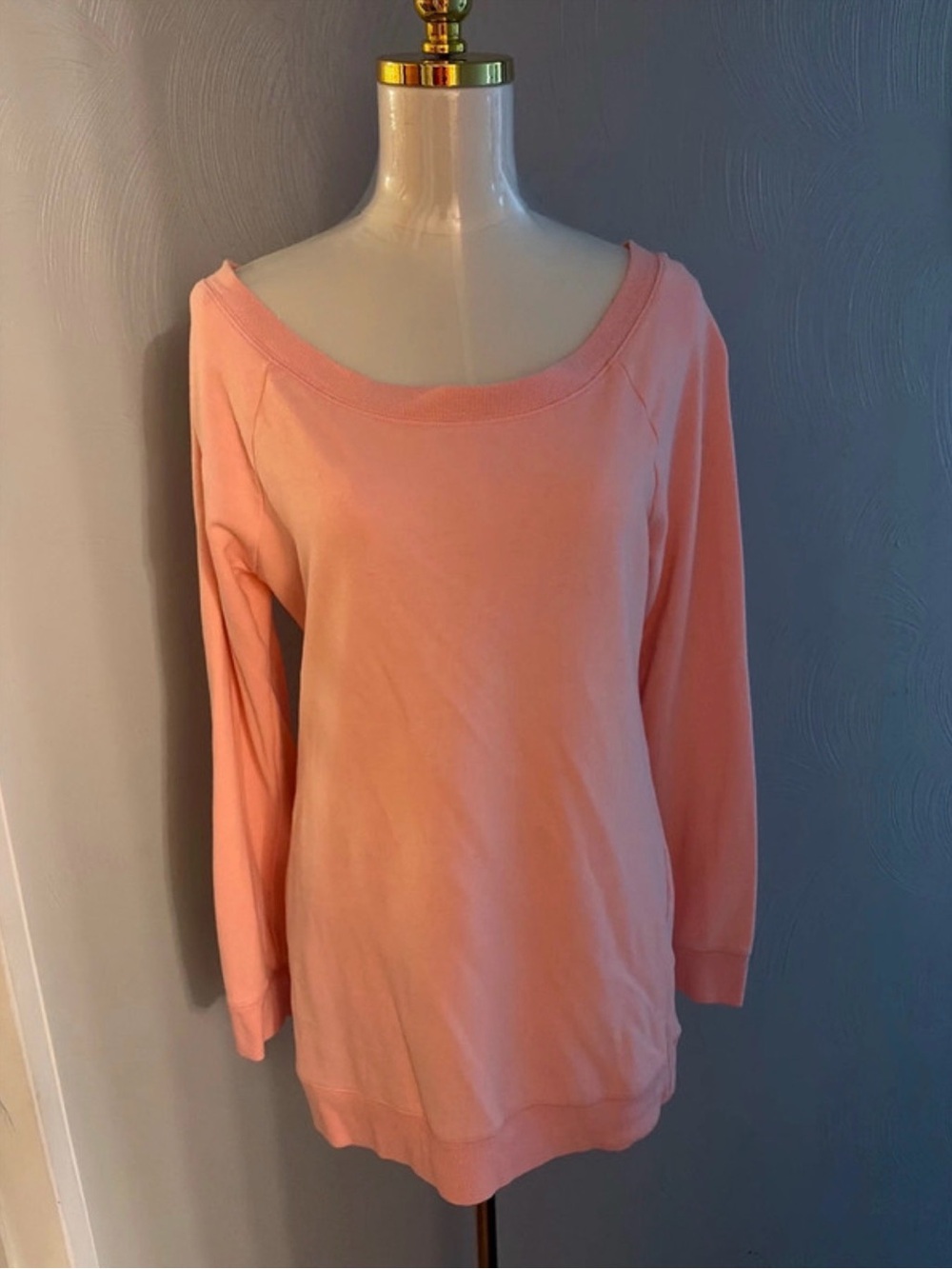 Victoria's Secret Soft pink Scoop-Neck Pullover